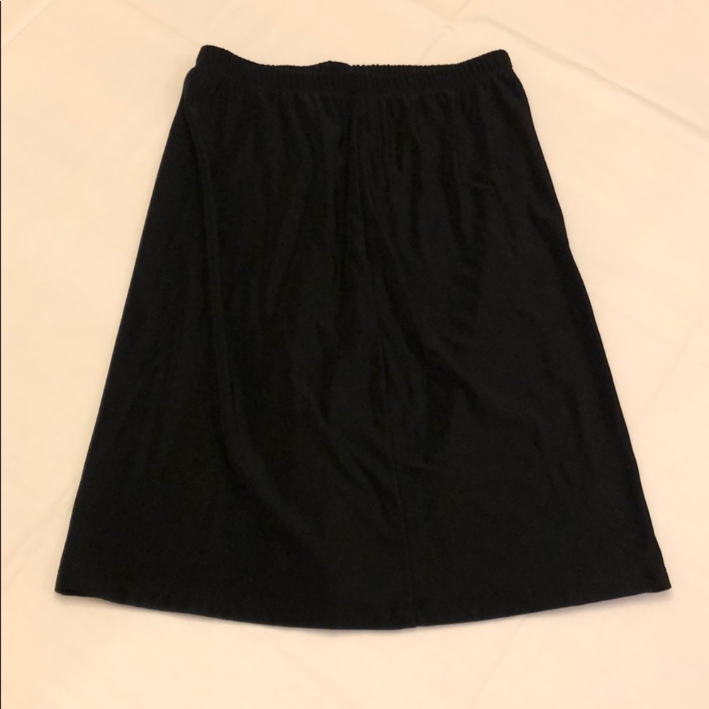 Black A Line Skirt - Petite/Medium